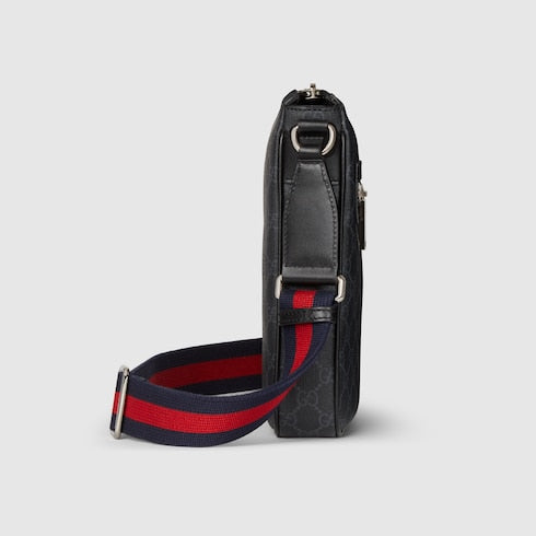 GG Black small messenger bag