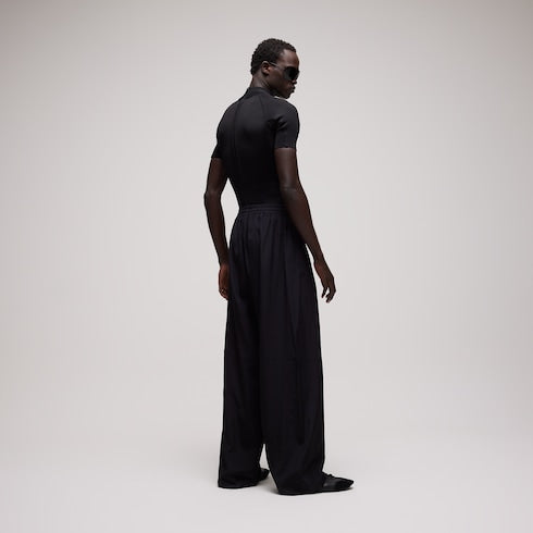 Cotton acetate faille pants