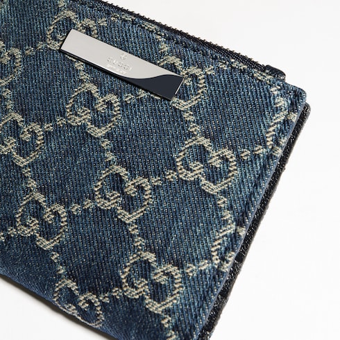 Small wallet with Gucci plaque