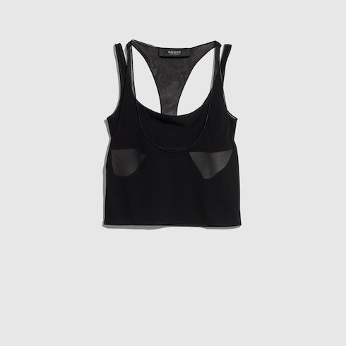 Light crêpe jersey bralette set