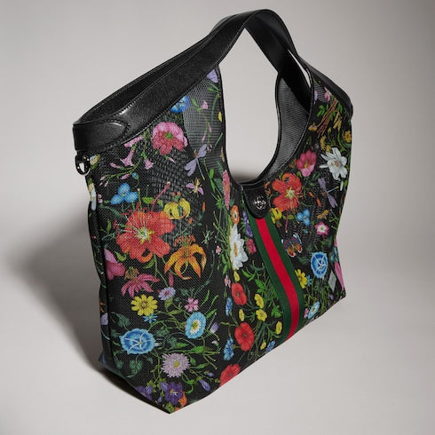 Gucci Giglio Flora large tote bag