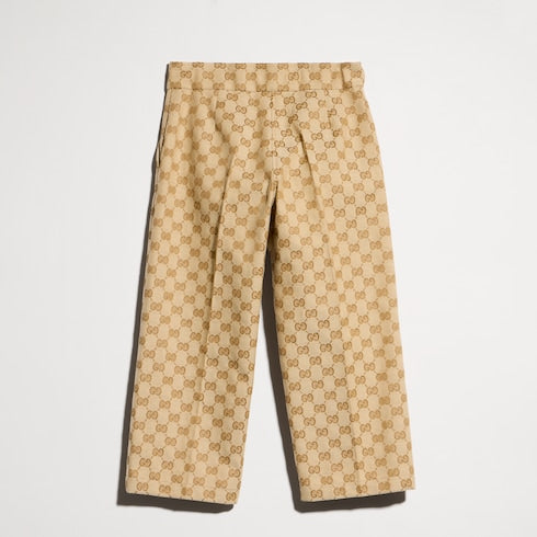 Children's GG canvas pants