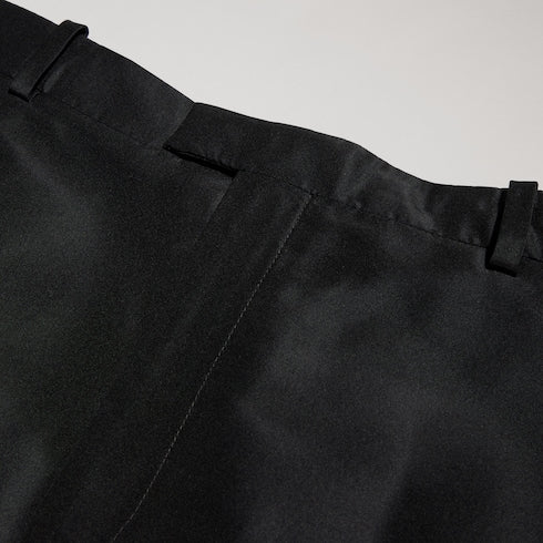 Fine silk faille pants