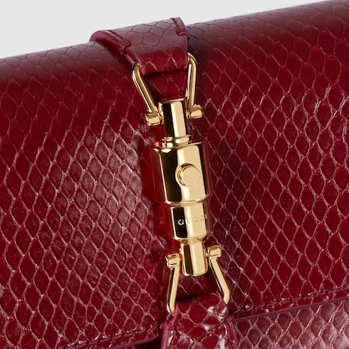 Gucci Jackie python wallet on chain