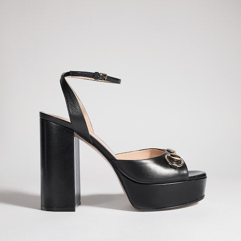 Women's Horsebit platform sandal