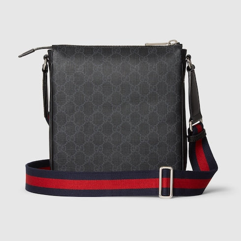 GG Black small messenger bag