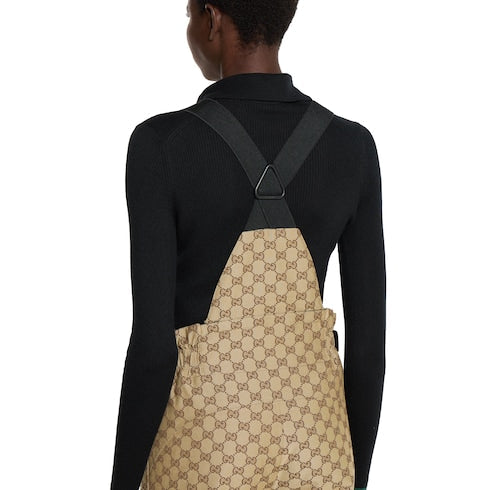 GG technical fabric jacquard pants