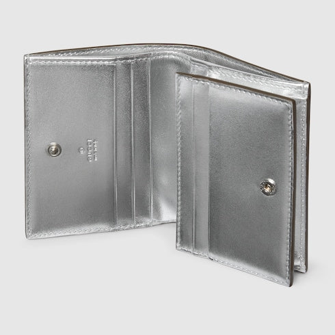 GG Marmont python small wallet