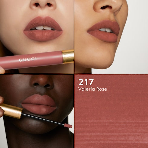 124 Emilie Brown, Rouge à Lèvres Liquide Mat Lipstick