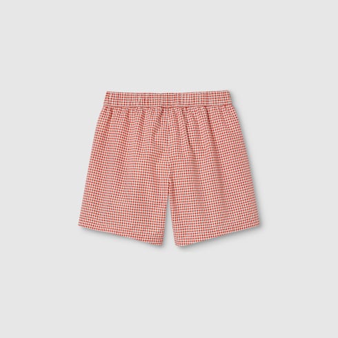 Children's printed nylon swim shorts