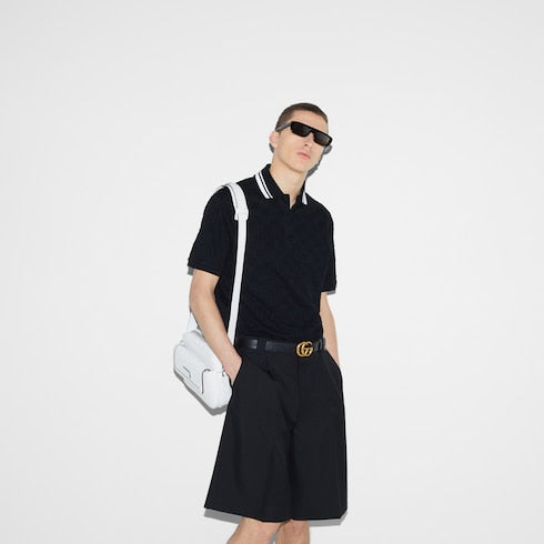 GG stretch cotton polo