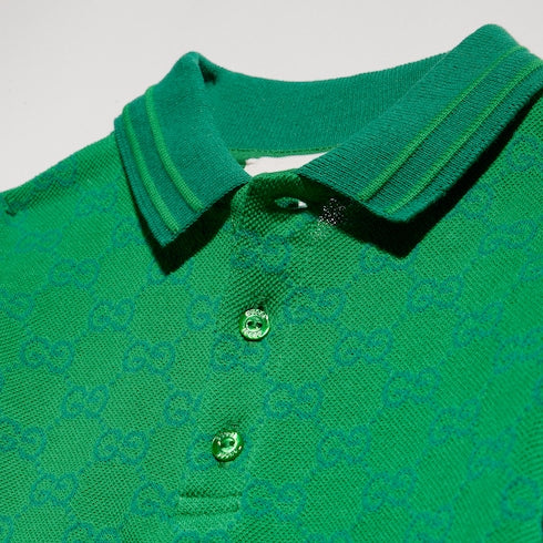 Baby GG cotton polo shirt