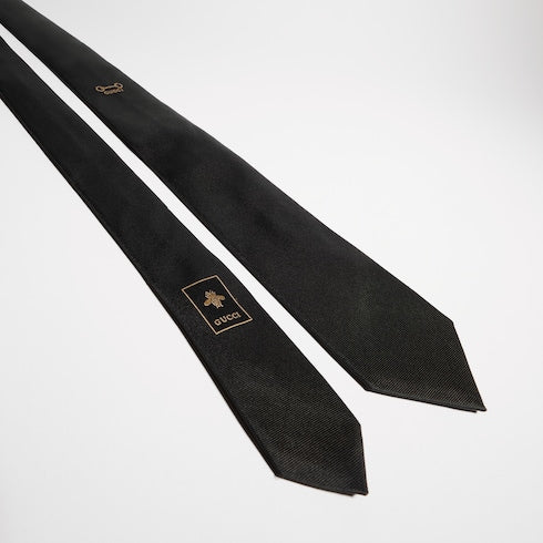 Silk jacquard tie