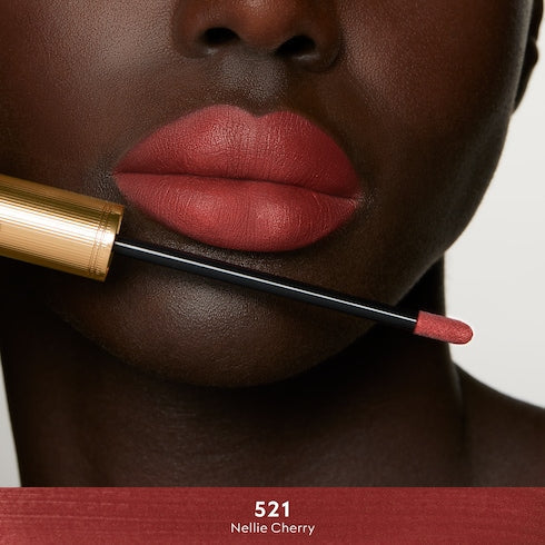 124 Emilie Brown, Rouge à Lèvres Liquide Mat Lipstick