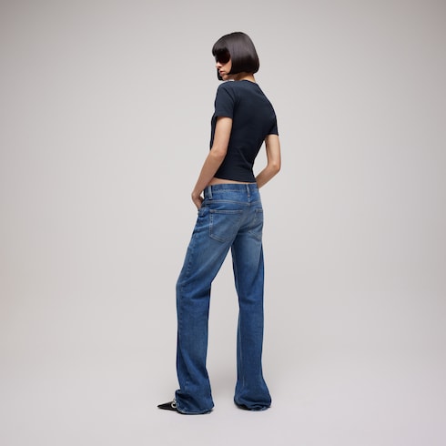 Cotton jersey T-shirt with Gucci crest