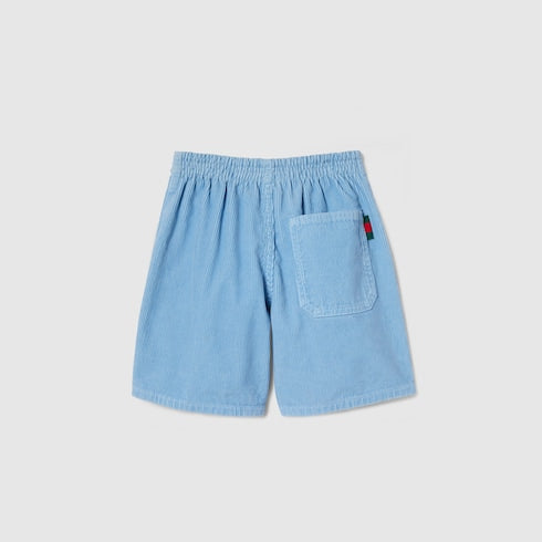 Children's velvet corduroy shorts