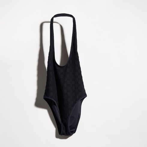 GG stretch jersey bodysuit
