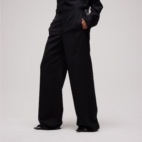 Light wool pants