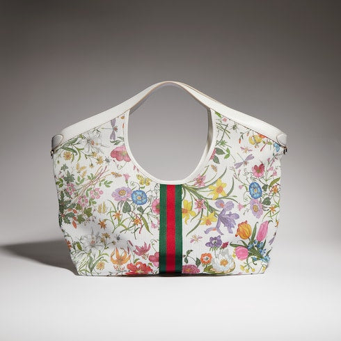 Gucci Giglio Flora large tote bag