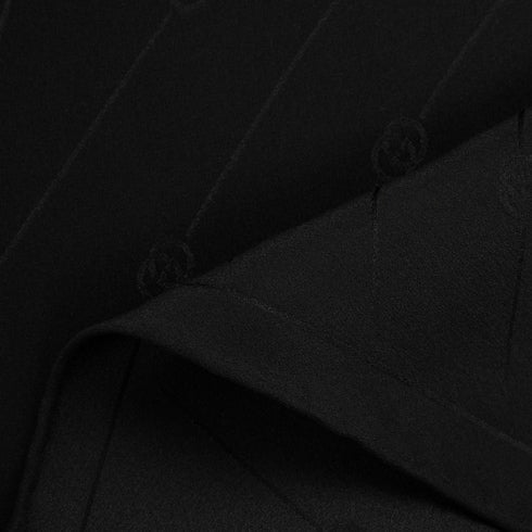 Interlocking G chain silk diamond scarf