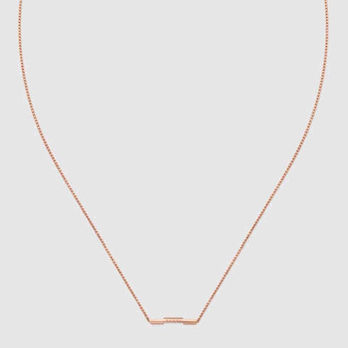 Gucci Link to Love 18k necklace