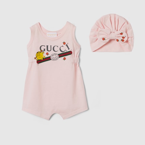 Baby two-piece gift set with print
