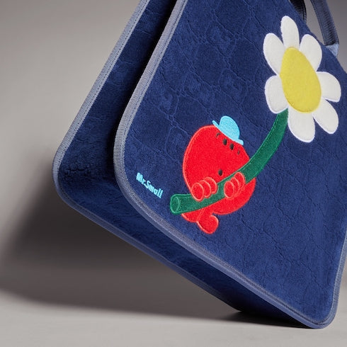 Children's GG tote bag with embroidery