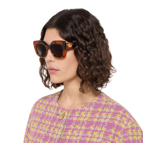Square frame sunglasses
