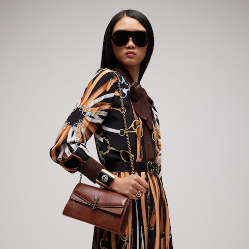 Dionysus lizard small shoulder bag