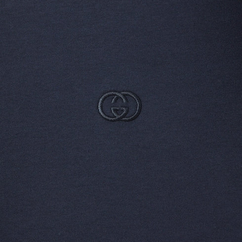 Cotton jersey T-shirt with embroidery