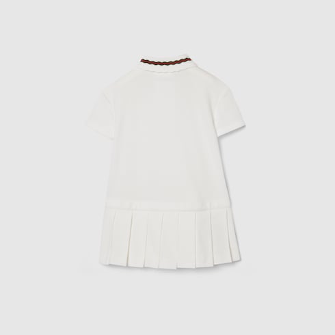 Baby mini polo dress with Web