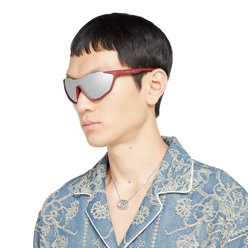 Mask-shaped sunglasses