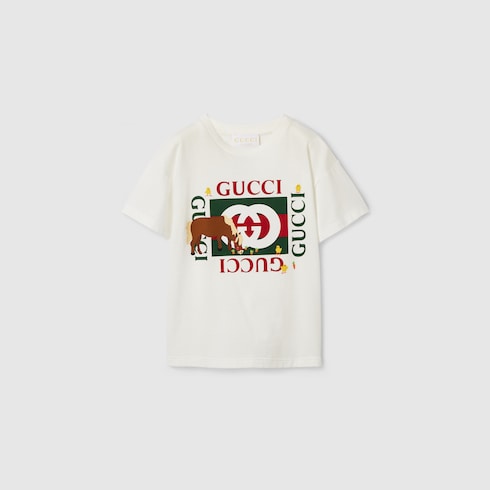 Baby cotton T-shirt with print