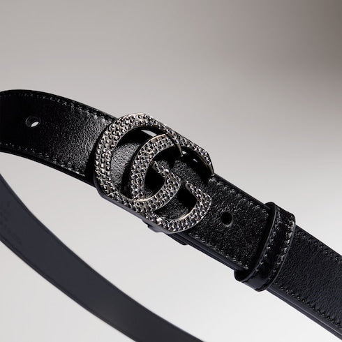 Belt with Double G buckle