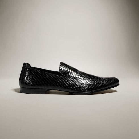 Men's Giacomo python loafer