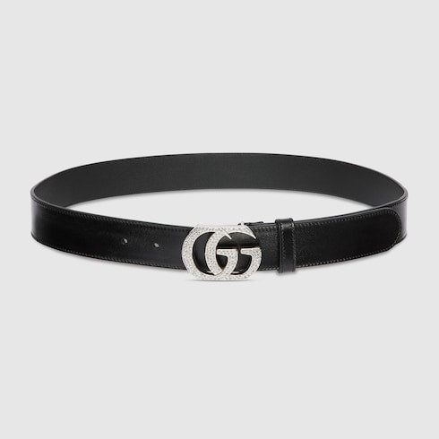 Belt with Double G buckle