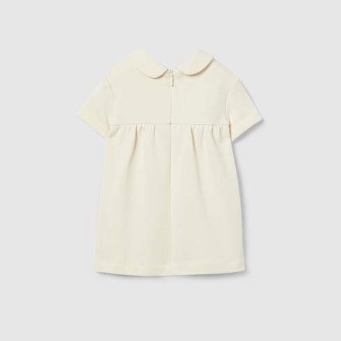Baby cotton dress with Horsebit
