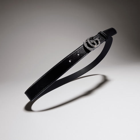 Belt with Double G buckle