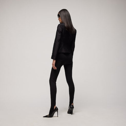 Fine silk faille jacket