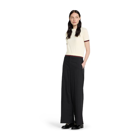 Extra fine cashmere silk top