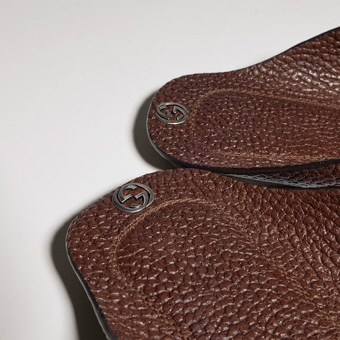 Men's thong sandal with Interlocking G