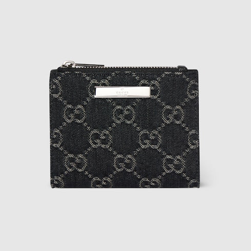 Small wallet with Gucci plaque
