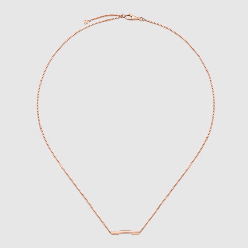 Gucci Link to Love 18k necklace