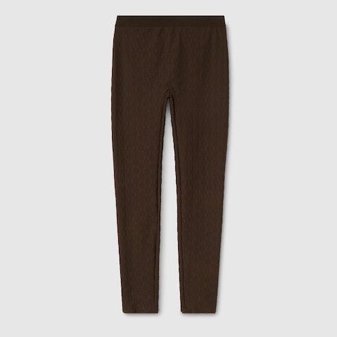 GG jersey jacquard leggings