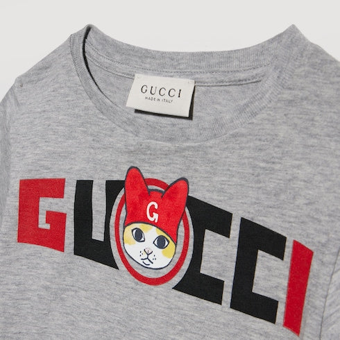 Children's cotton T-shirt with print