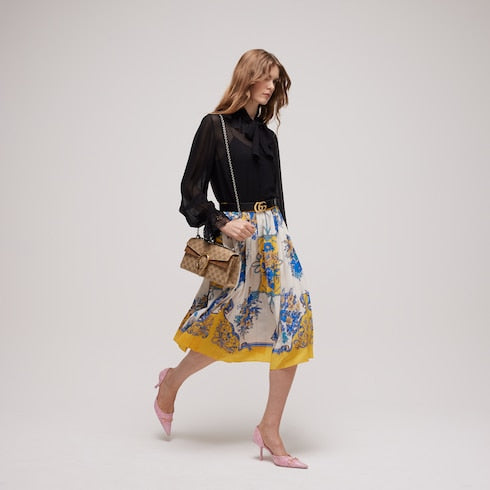 Light silk georgette shirt