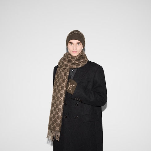 GG cashmere gloves