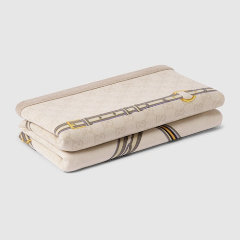 Wool blanket with print