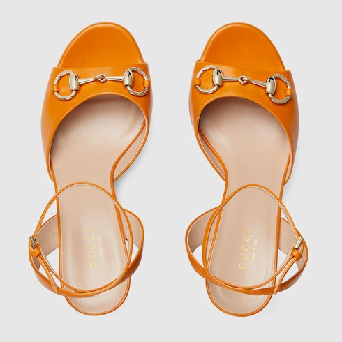 Women's Horsebit platform sandal