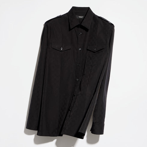 GG cotton poplin shirt